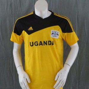 Team Uganda Soccer Jersey - 2016 Home Jersey by Adidas - Youth Extra Large